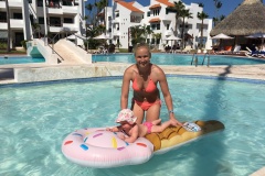 Pool fun in Punta Cana