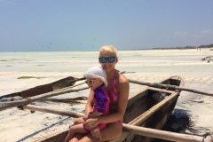 Local boats in Zanzibar