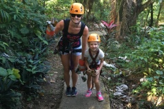 Ziplining in Dominican Republic