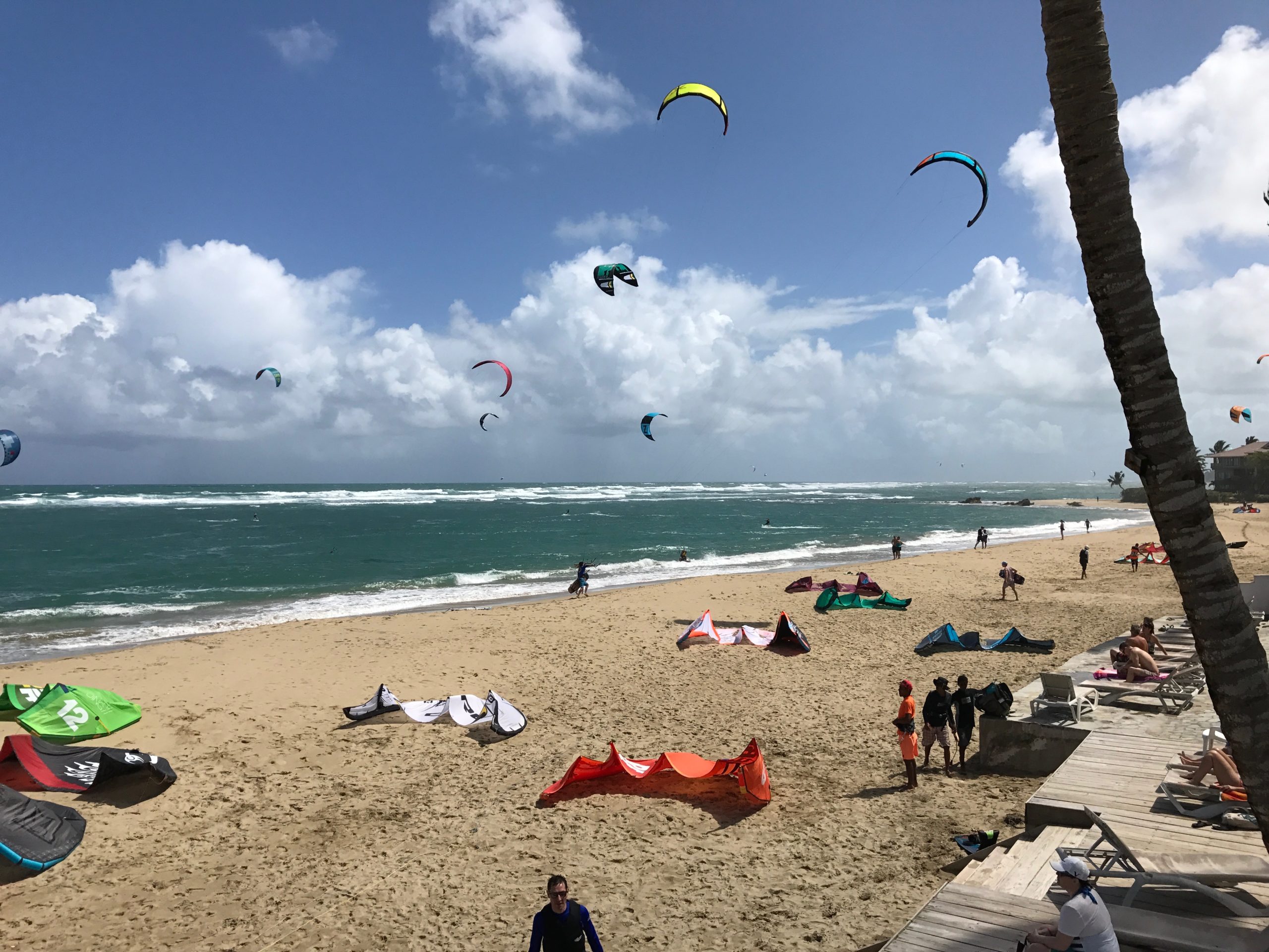 Kite beach in Cabarete